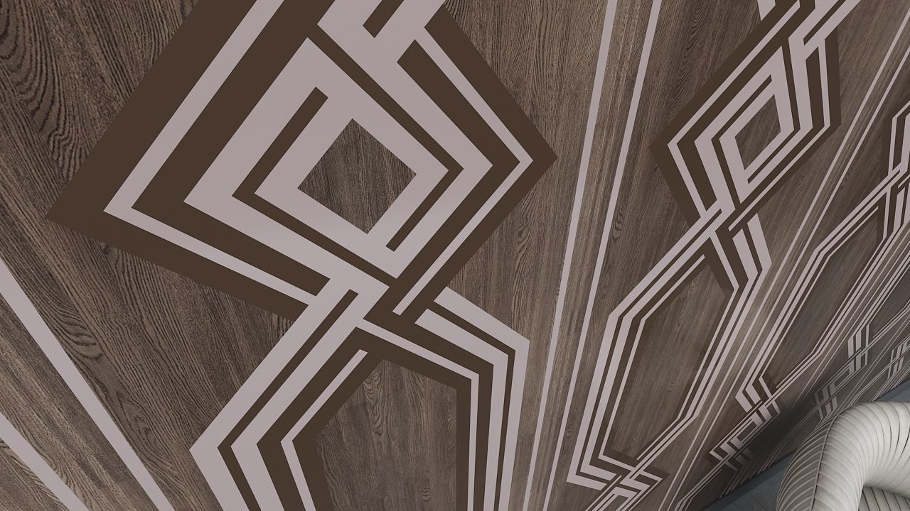 3d wall panel Low-poly 3D model_2