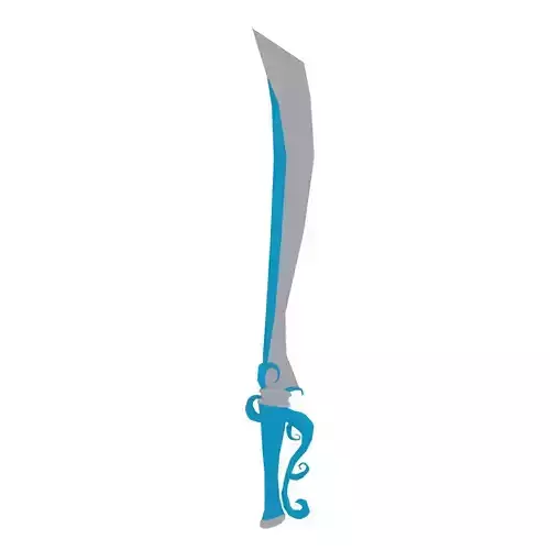 Low Poly Sword - Wind Sword
