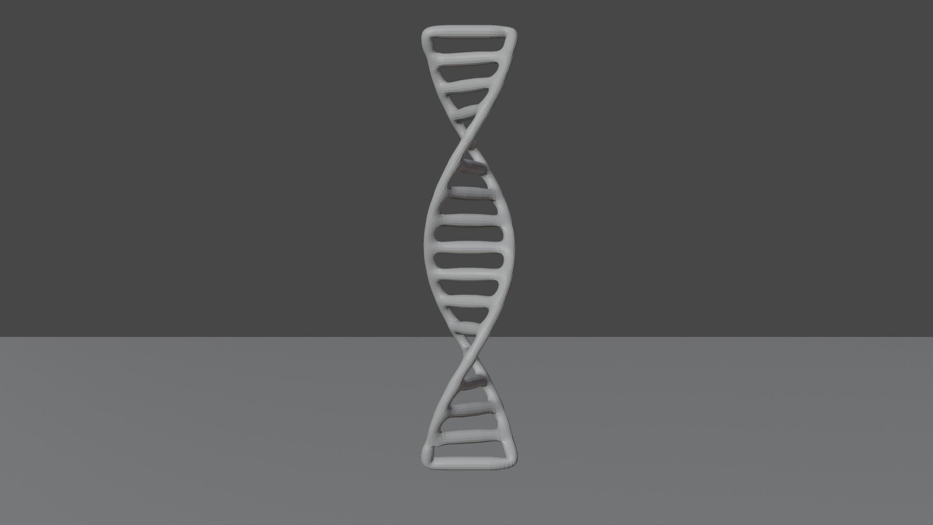 simple DNA Low-poly 3D model_7