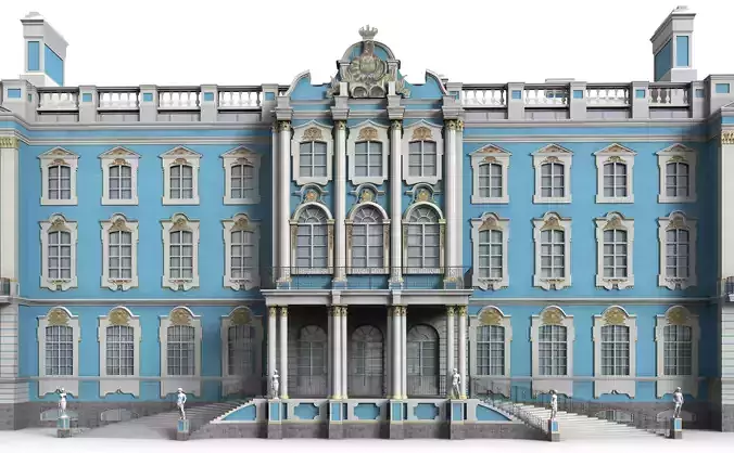Catherine Palace - Russia 3D model