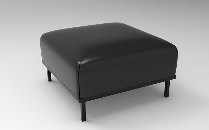 Ago Pouf Low-poly 3D model