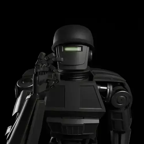 Robot Soldier Free 3D model Robot Soldier Free 3D model