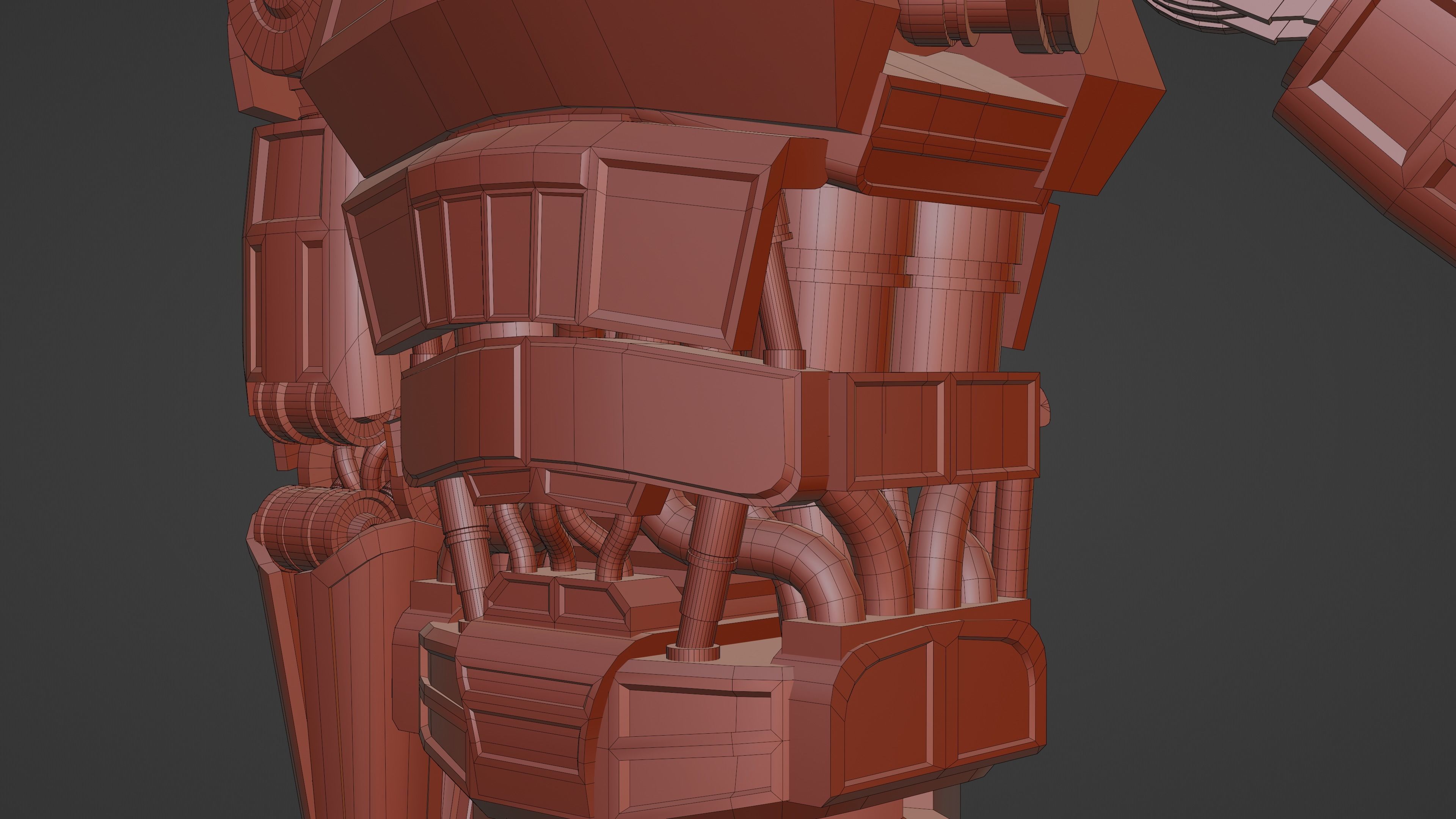 Robot Soldier Free 3D model_4