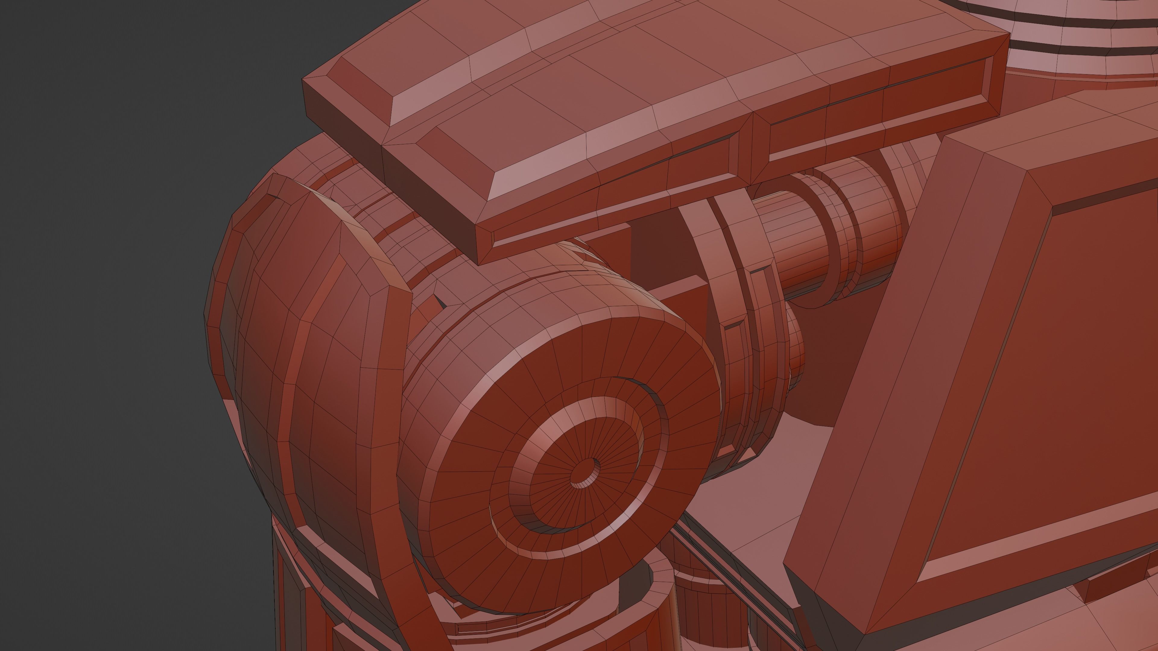 Robot Soldier Free 3D model_5