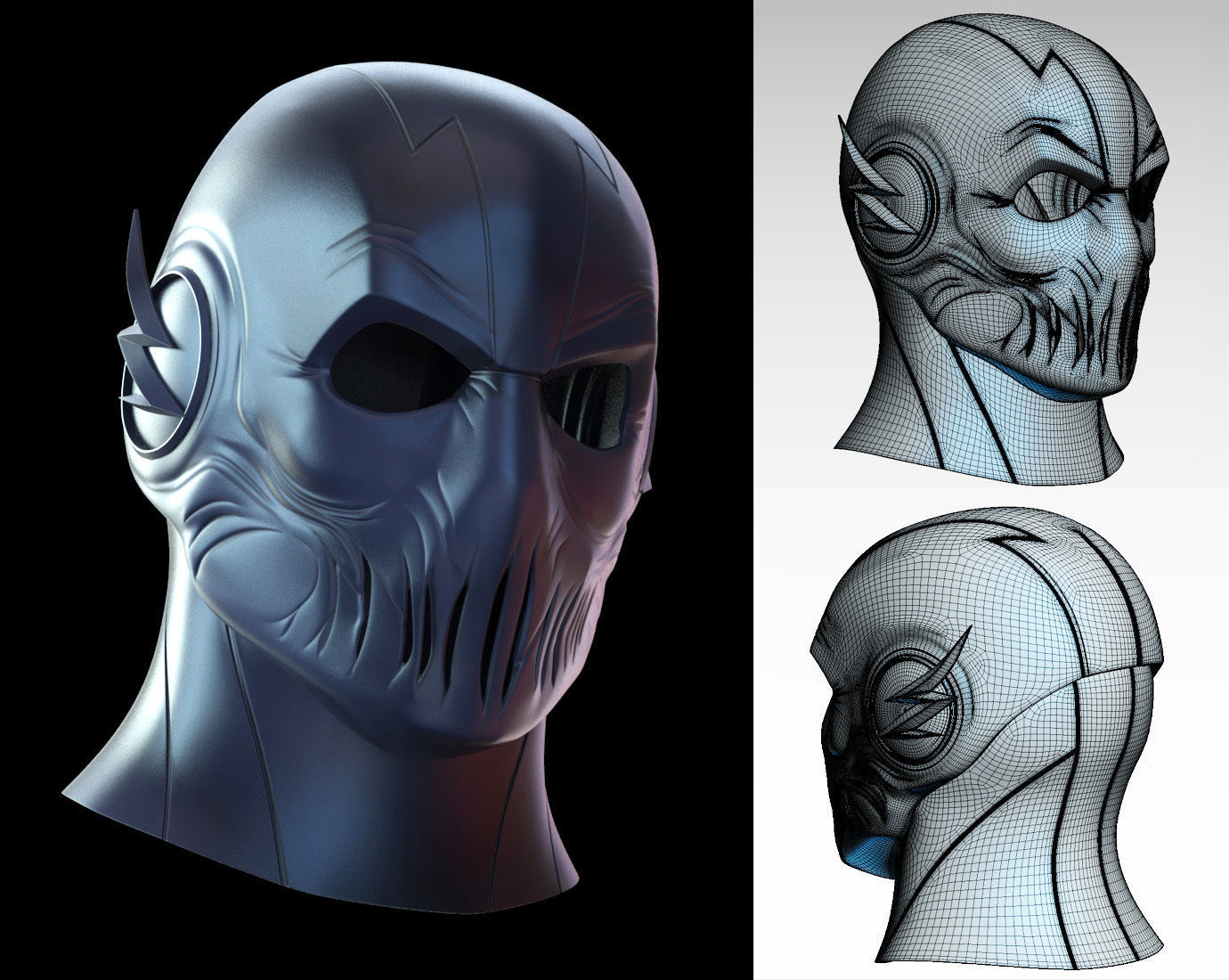 zoom mask for3d print 3D model_2