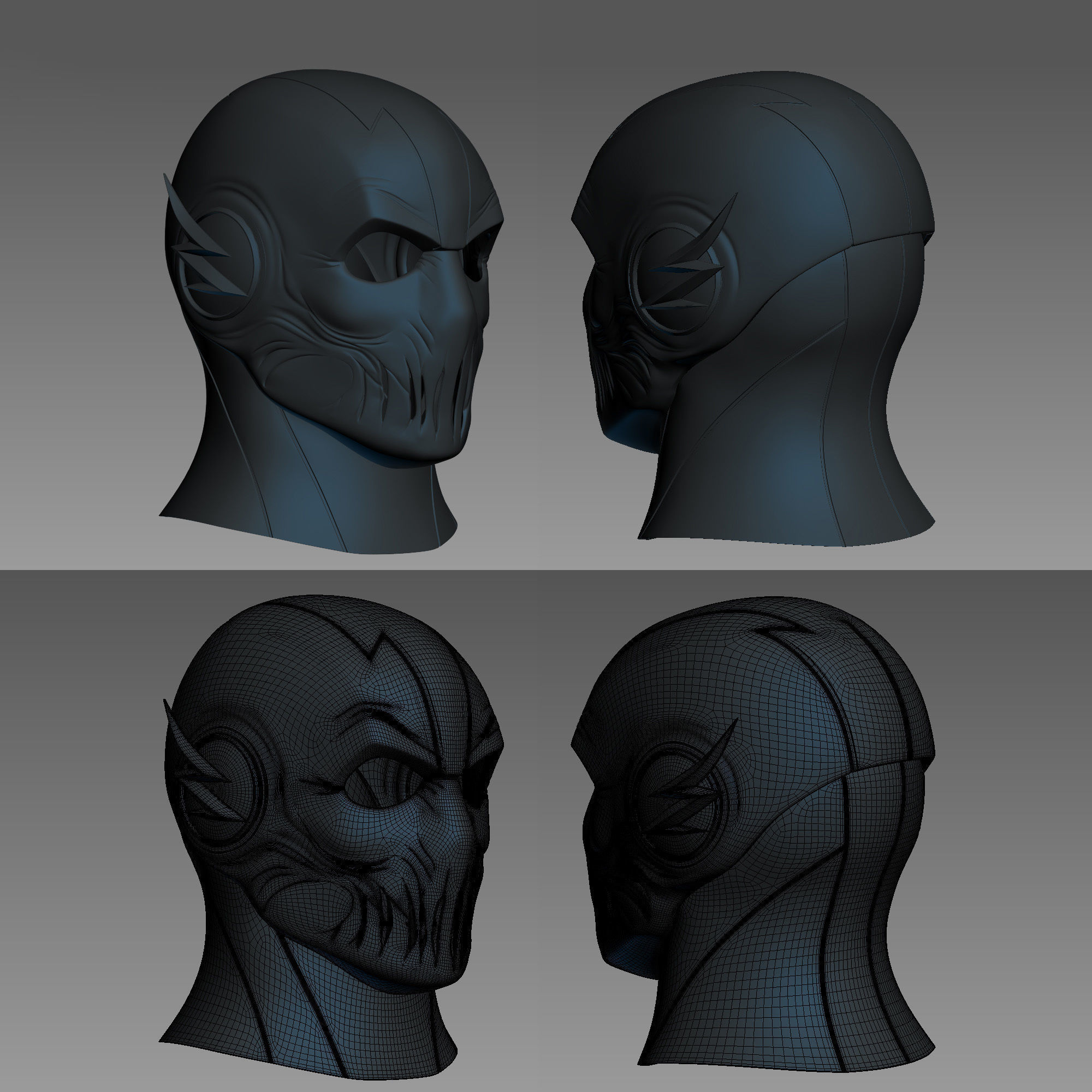 zoom mask for3d print 3D model_3