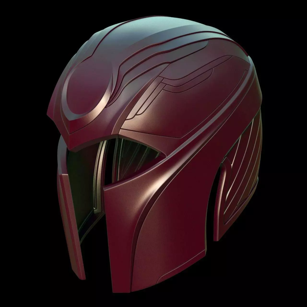 X-Men Apocalypse Magneto Helmet for 3dprint 3D model_0