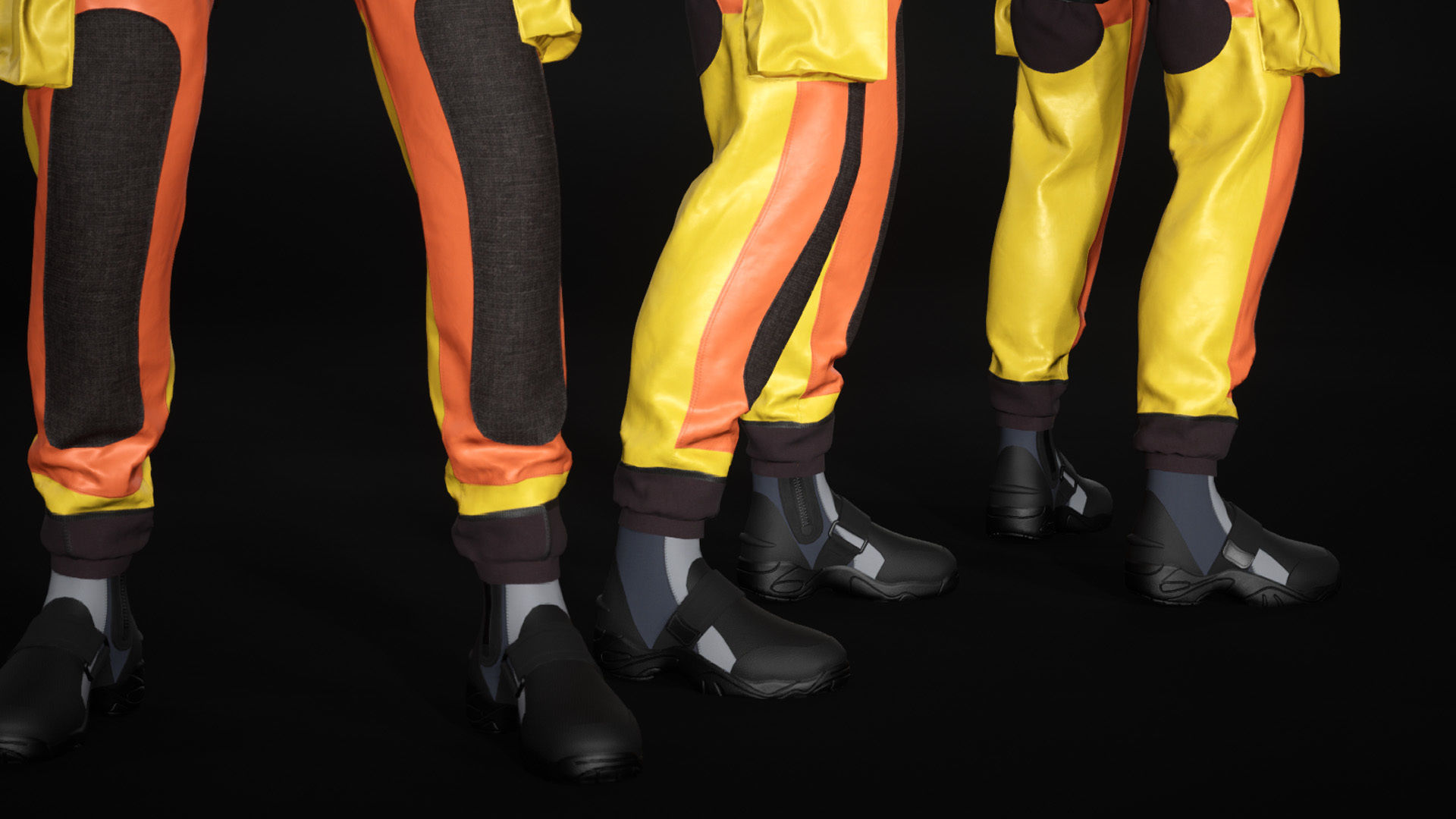 Man - Rescue Swimmer - Modular - Rigged Low-poly 3D model_18