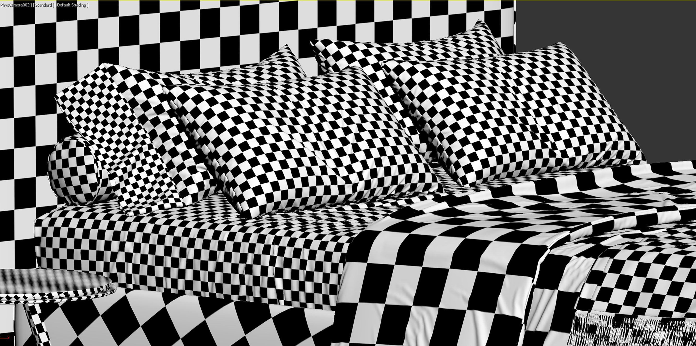 Metis Soft Bed by Wittmann 3D model_15