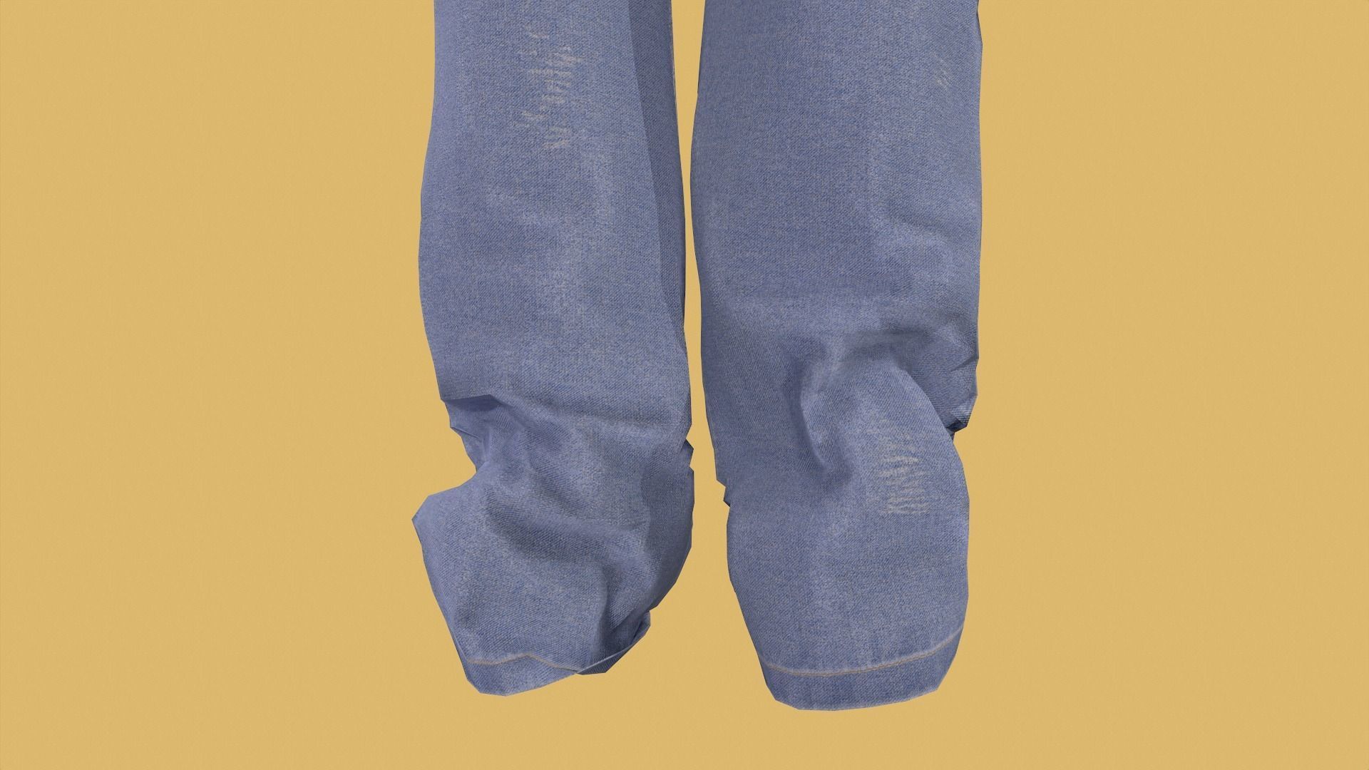 Man outfit v1 - Jean only 1 piece 3D model_15