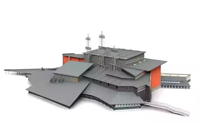 Vasa Museum - 3D Building Models 3D model