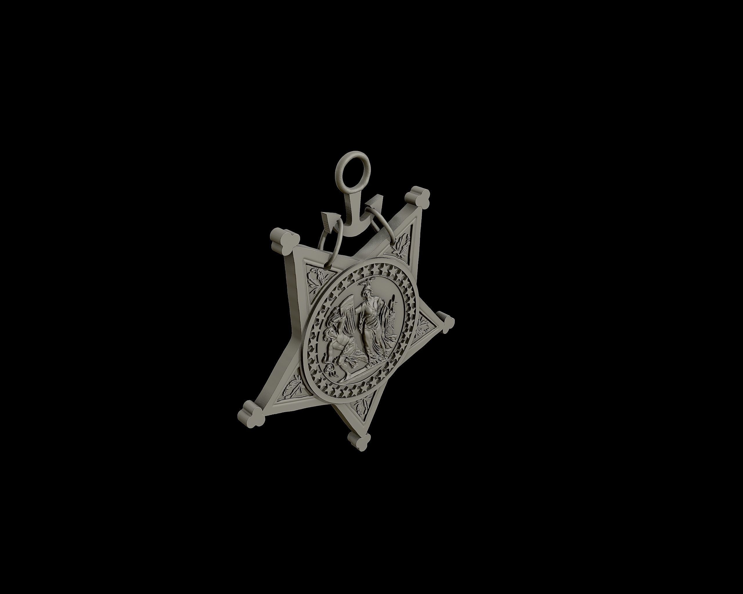 Navy Medal of Honor  3D print model_15