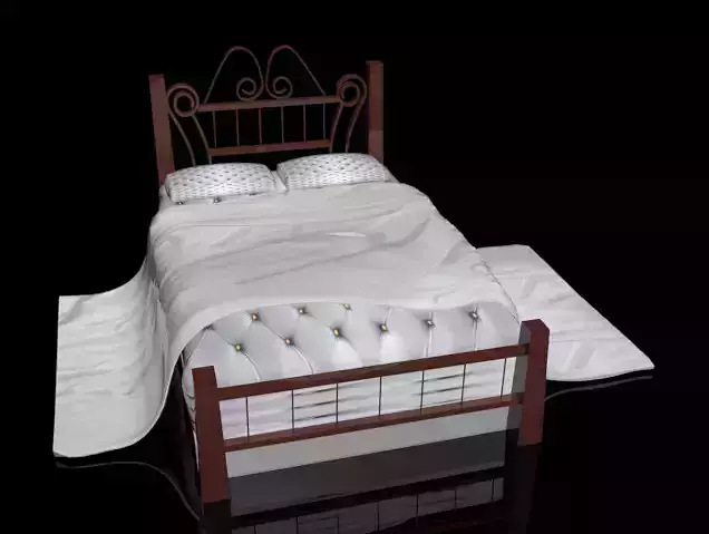 Bedroom 3D print model