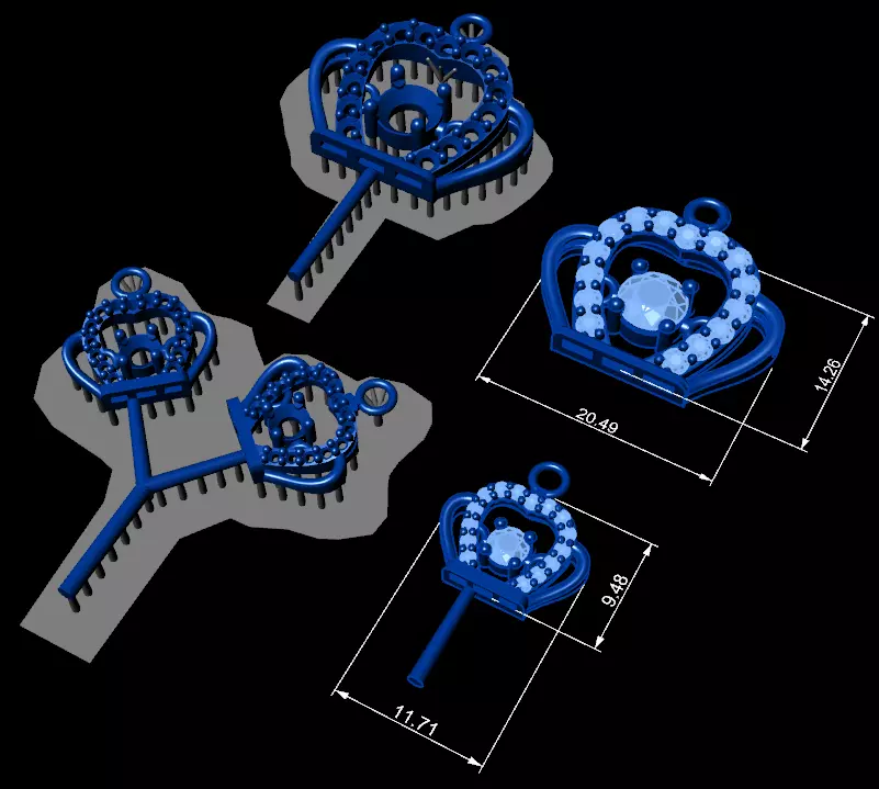 Crown 3D 3D print model_0