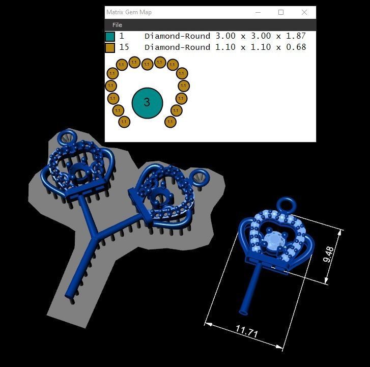 Crown 3D 3D print model_1