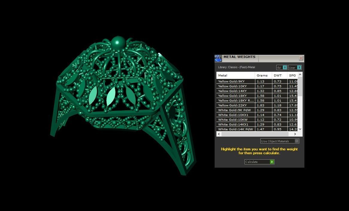 Ultra Vision Ring 891 3D print model_6