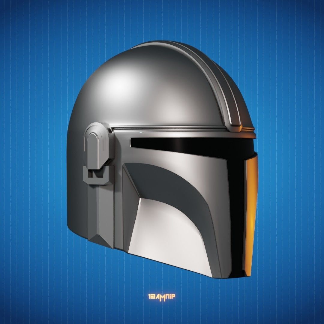 Din Djarin S1 Helmet 3D print model_15
