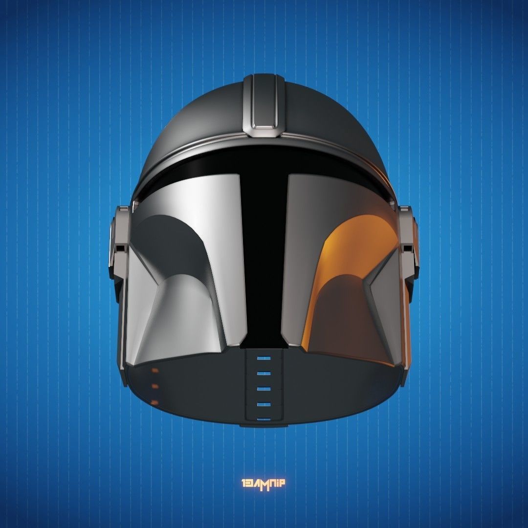 Din Djarin S1 Helmet 3D print model_4
