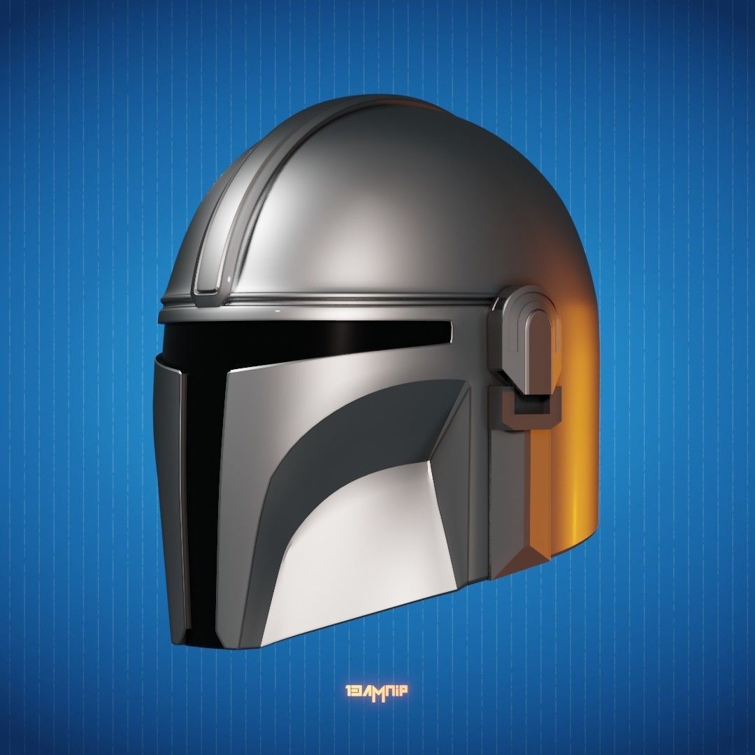 Din Djarin S1 Helmet 3D print model_9