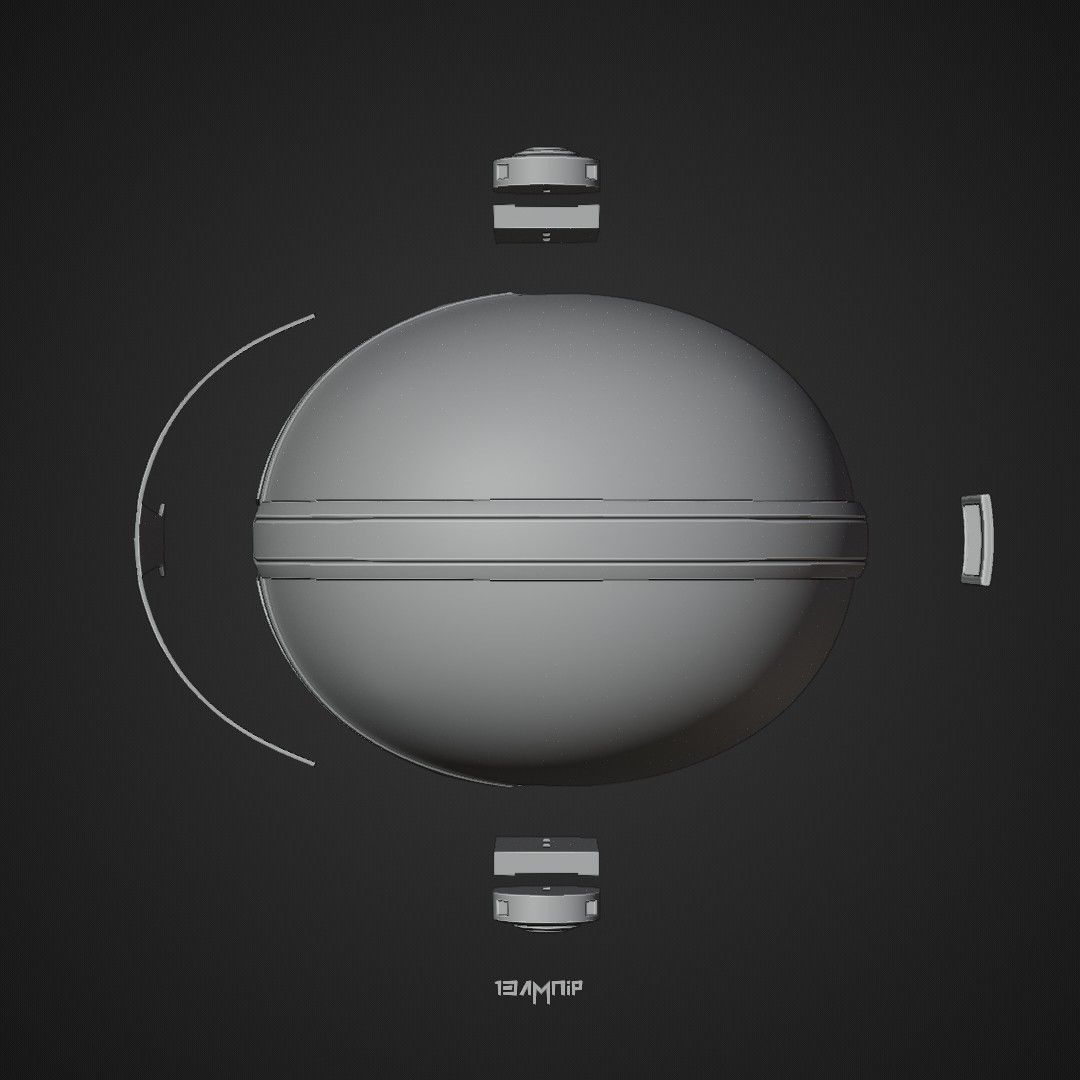 Din Djarin S1 Helmet 3D print model_20