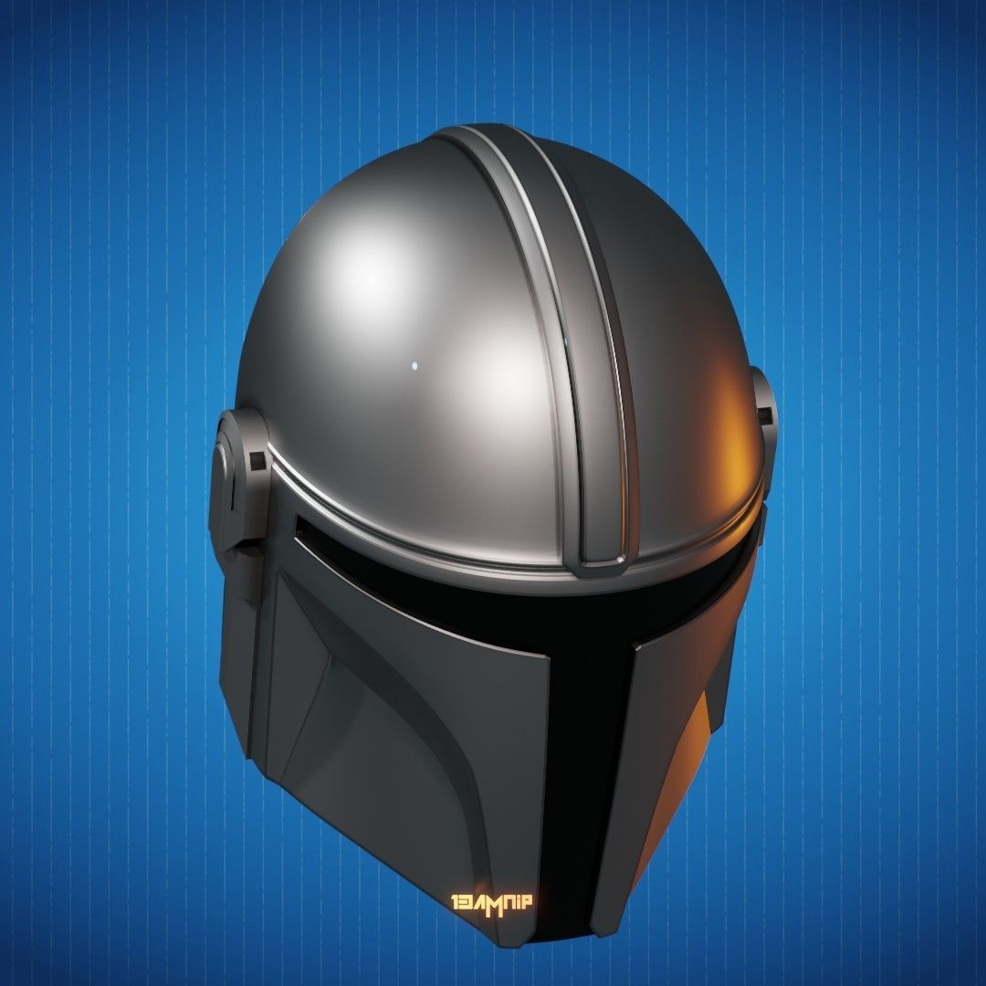 Din Djarin S1 Helmet 3D print model_8