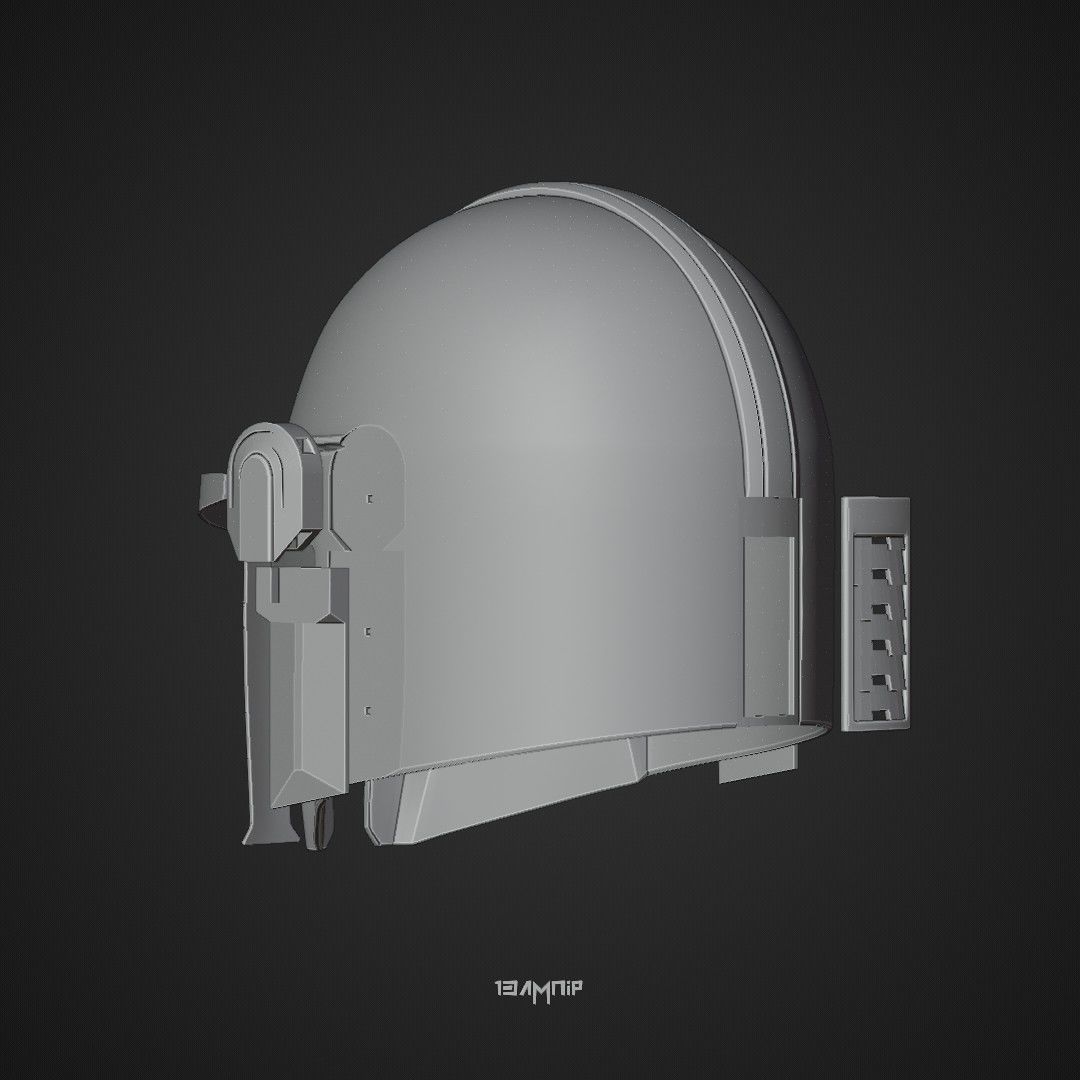 Din Djarin S1 Helmet 3D print model_2