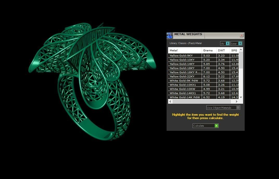 Ultra Vision Ring 927 3D print model_5