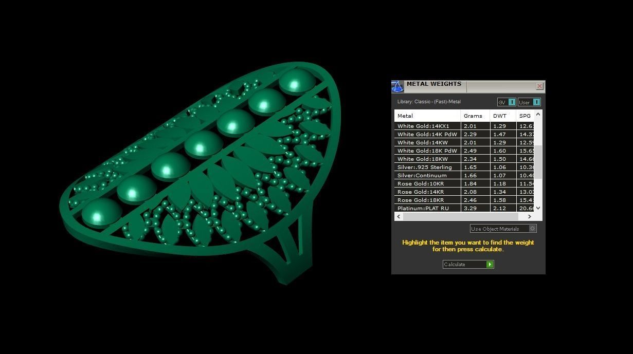 Ultra Vision Ring 954 3D print model_7
