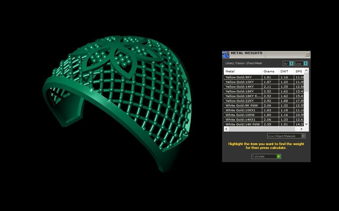 Ultra Vision Ring 969 3D print model_6