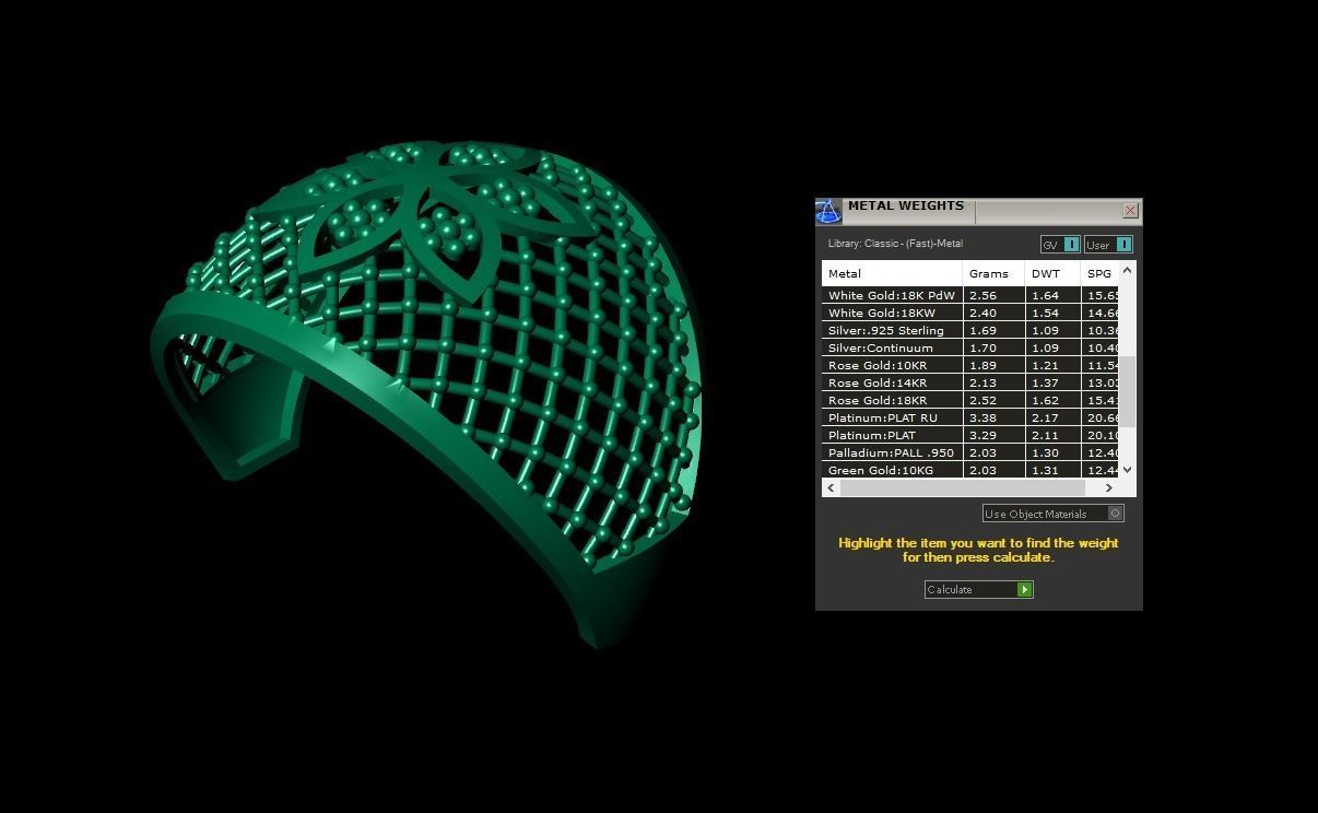 Ultra Vision Ring 969 3D print model_7