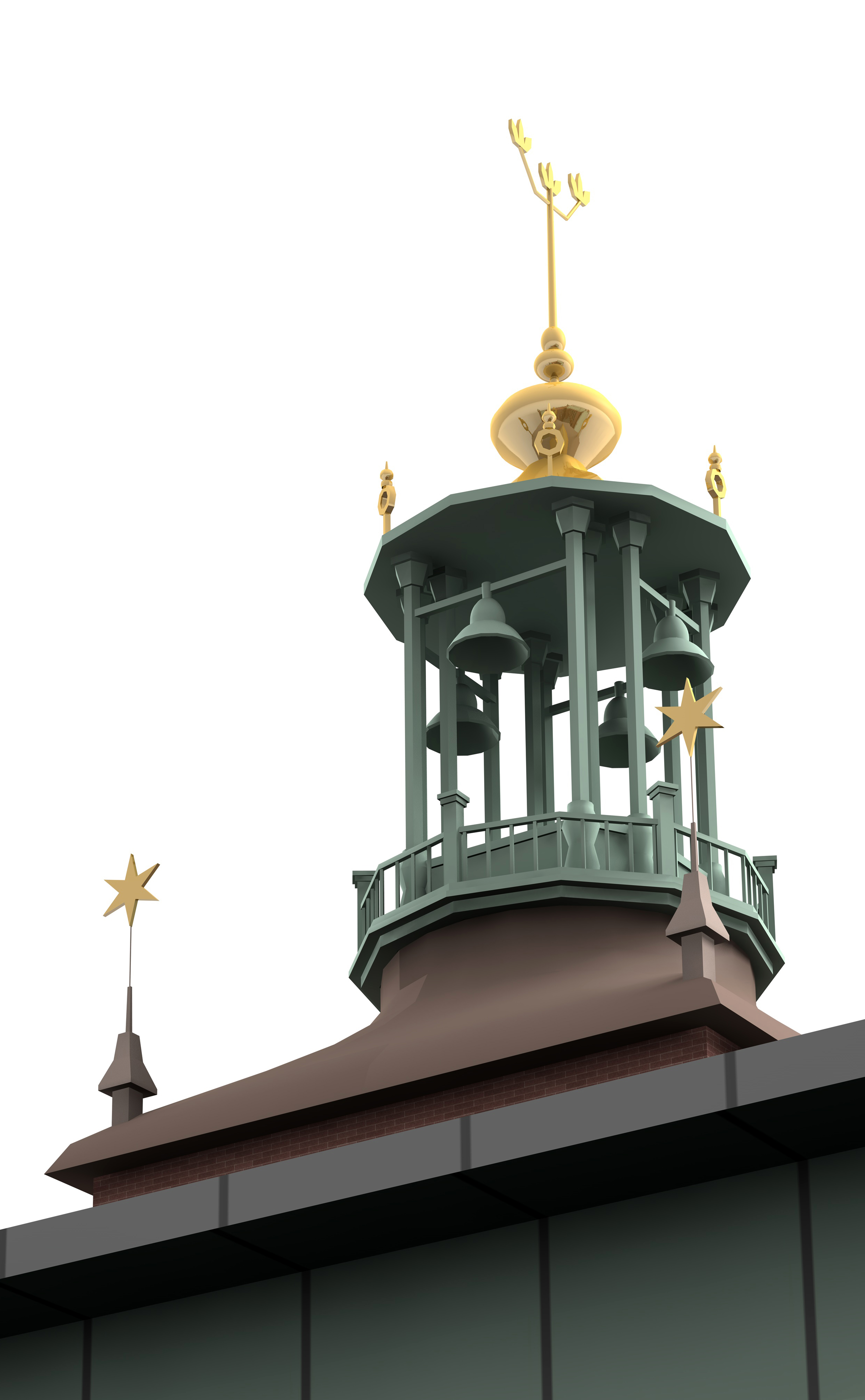 Stockholm City Hall 3D model_10