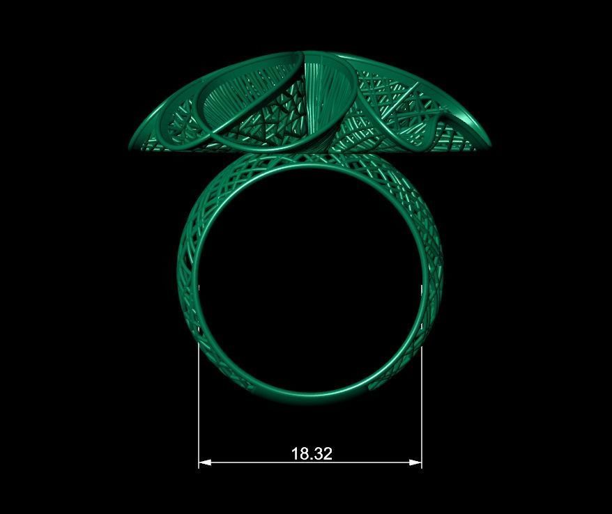 Ultra Vision Ring 967 3D print model_8