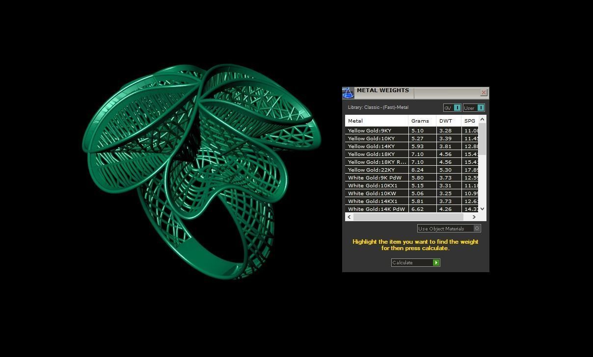 Ultra Vision Ring 967 3D print model_5