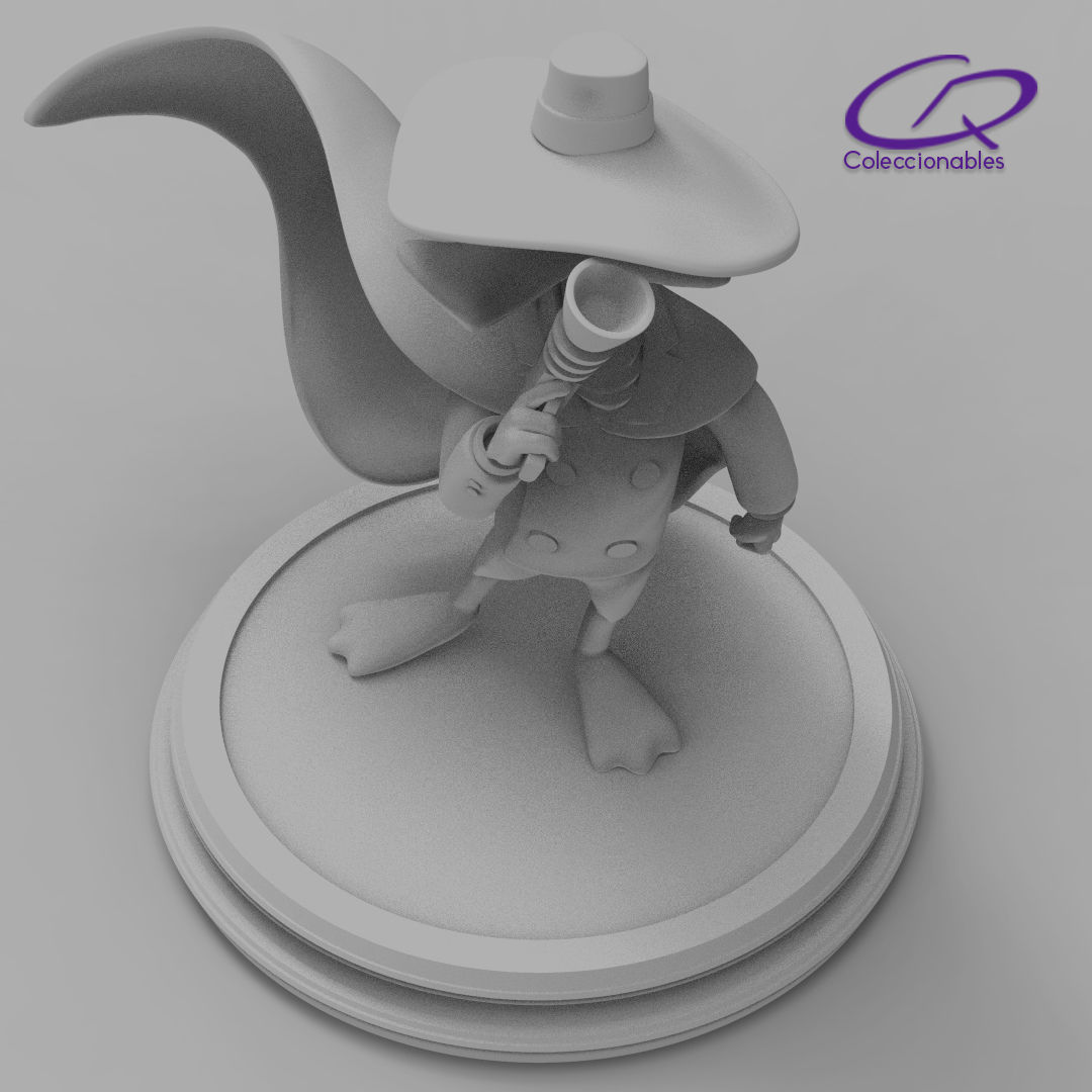 Darkwing Duck - full figure 3D print model_9