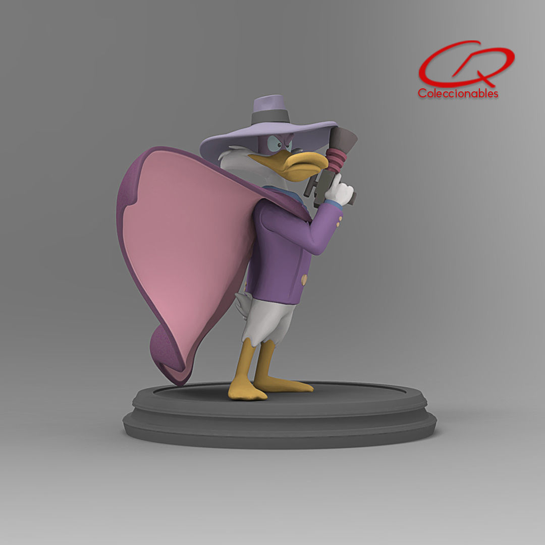 Darkwing Duck - full figure 3D print model_10