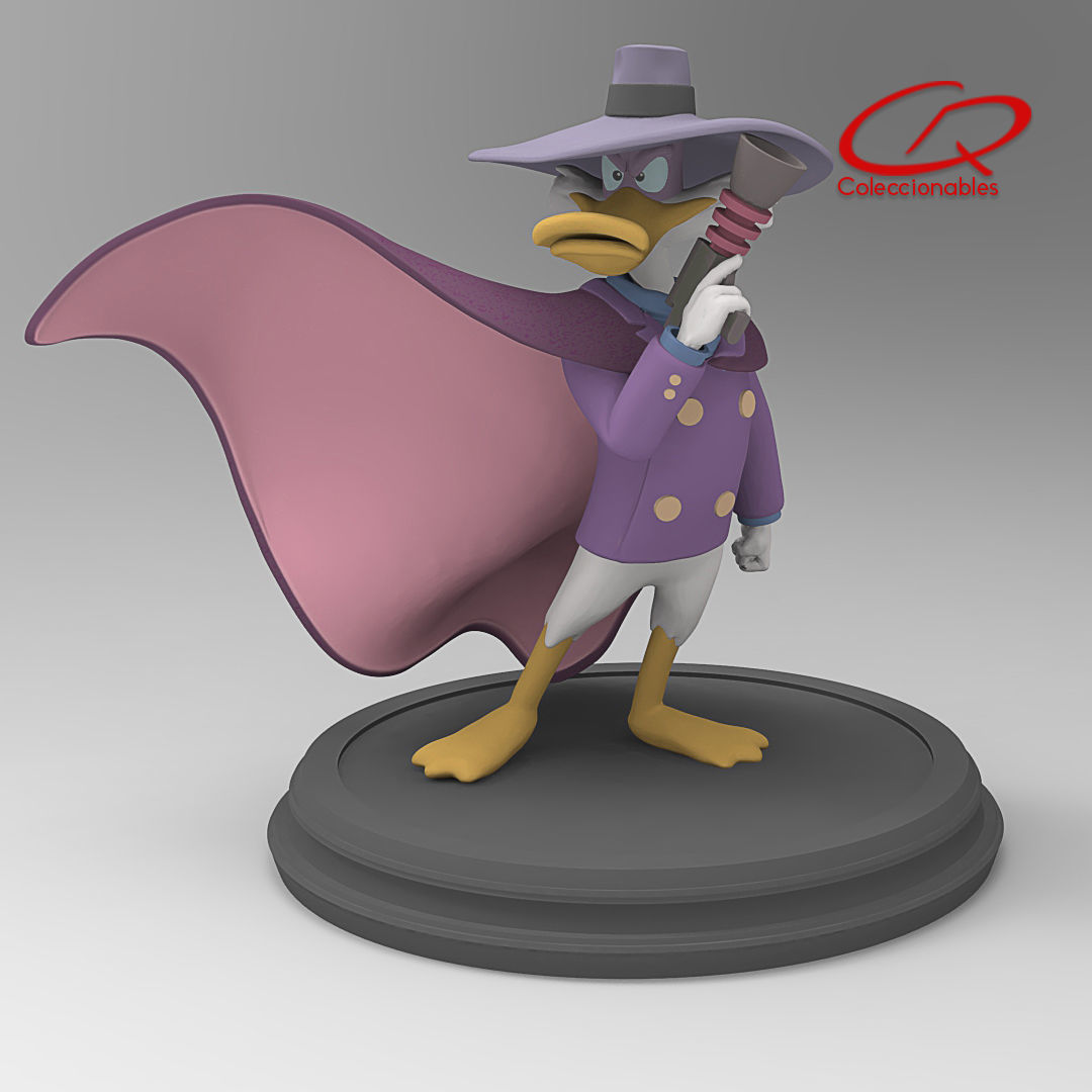 Darkwing Duck - full figure 3D print model_4