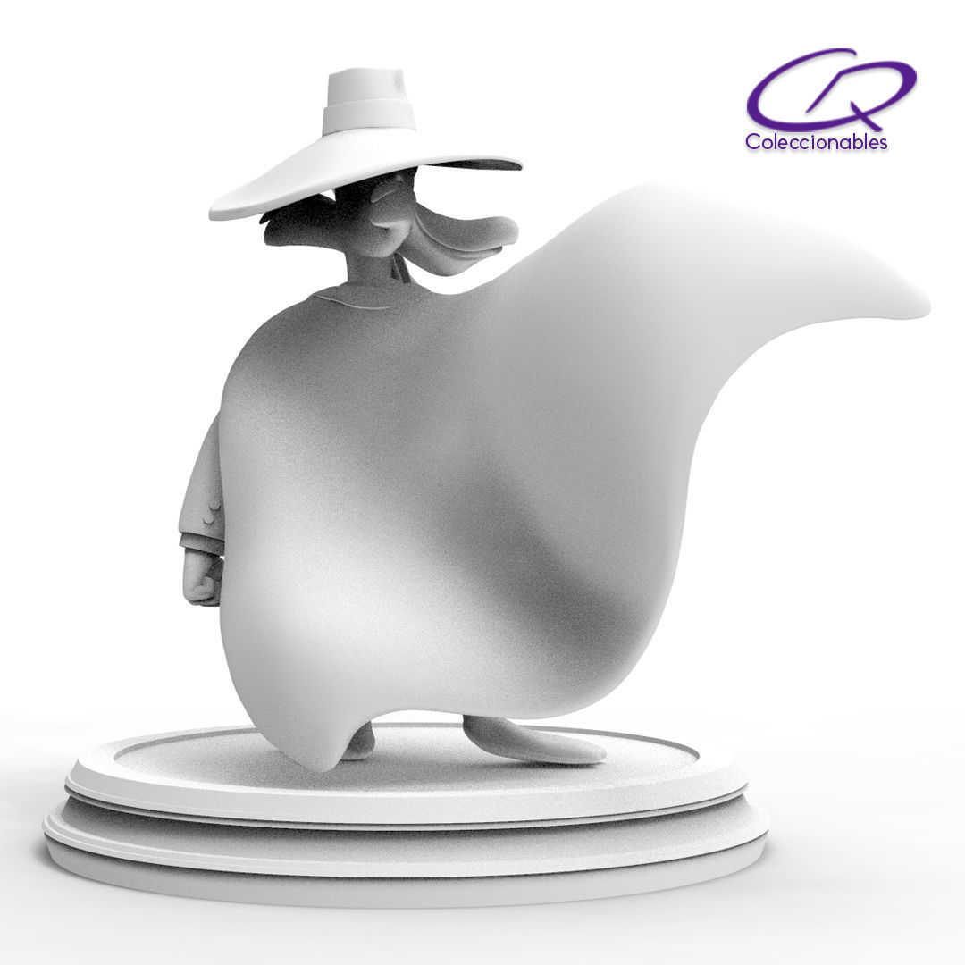 Darkwing Duck - full figure 3D print model_7