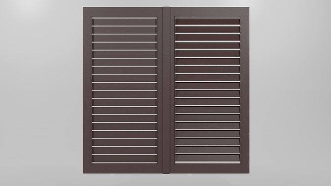 Basic Window Low-poly 3D model