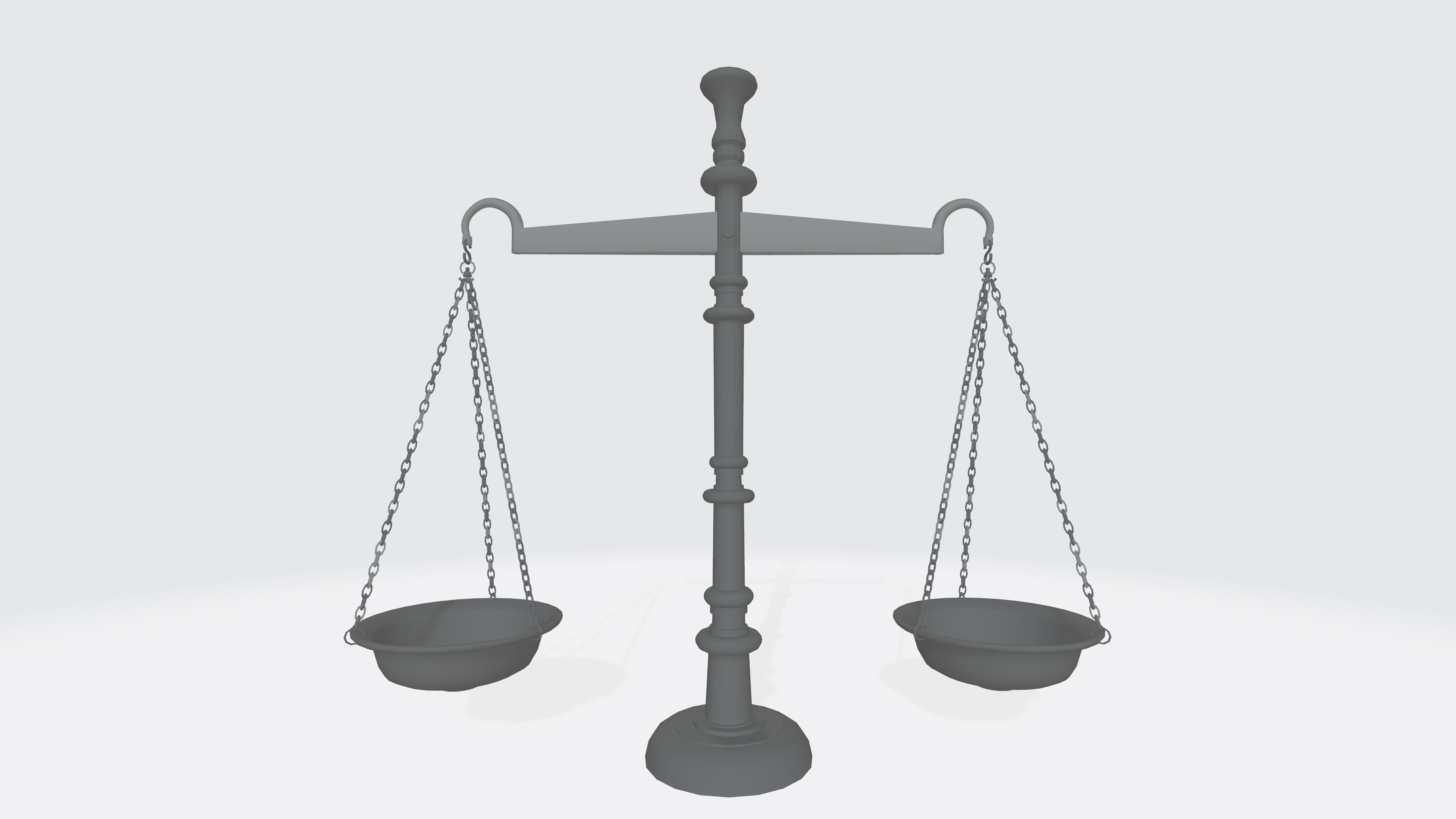 WEIGHING SCALE - TARAJU Low-poly 3D model_5