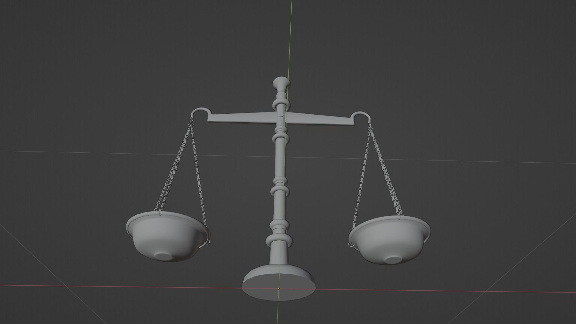 WEIGHING SCALE - TARAJU Low-poly 3D model_13