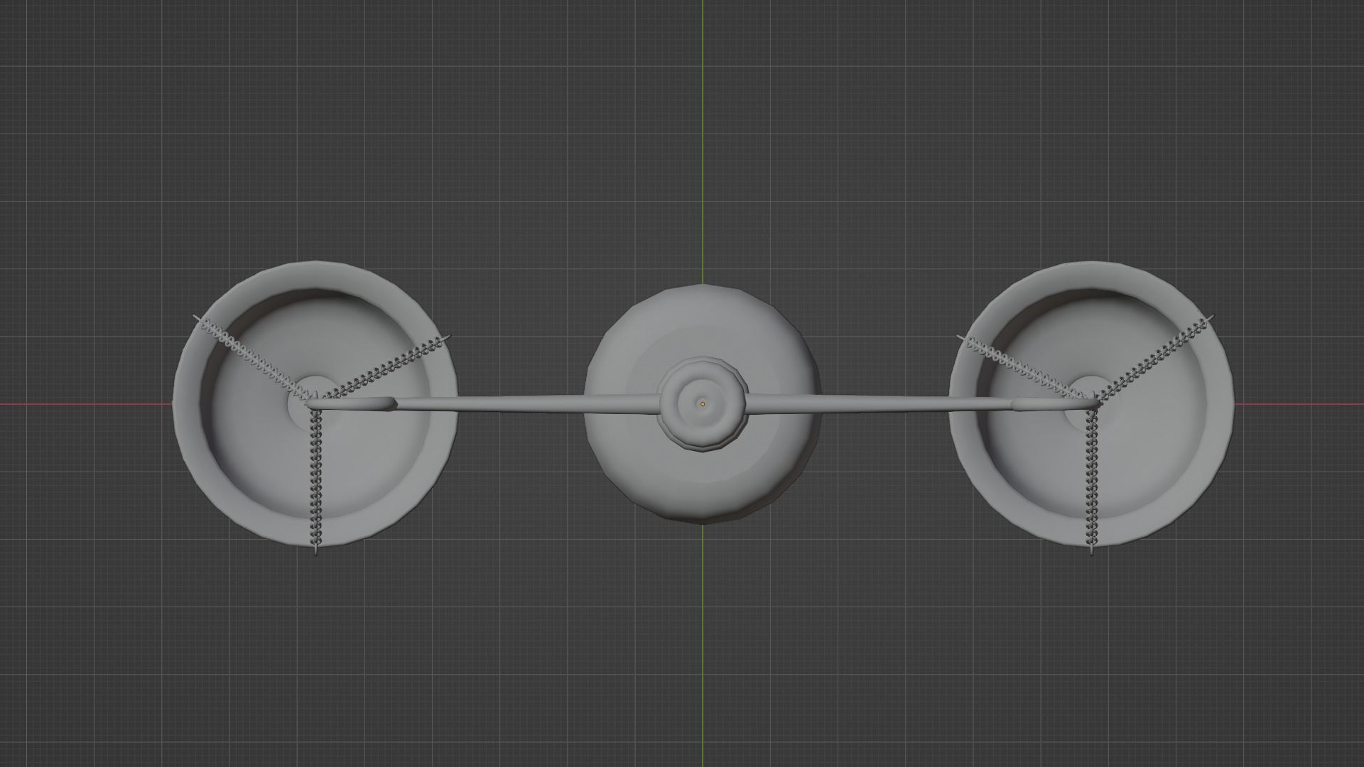 WEIGHING SCALE - TARAJU Low-poly 3D model_17