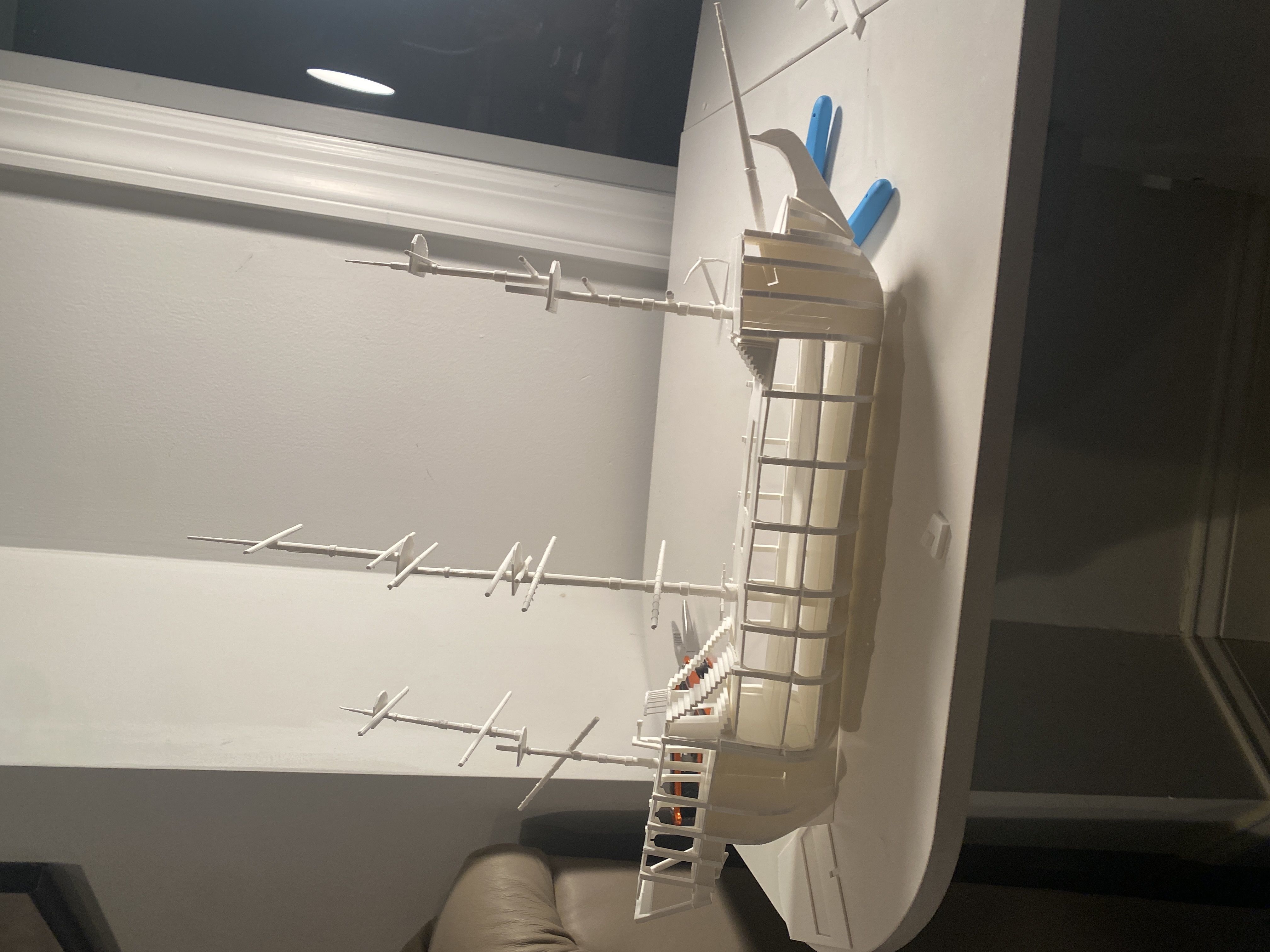 Fully 3D Printable Pirate Ship 3D print model_10