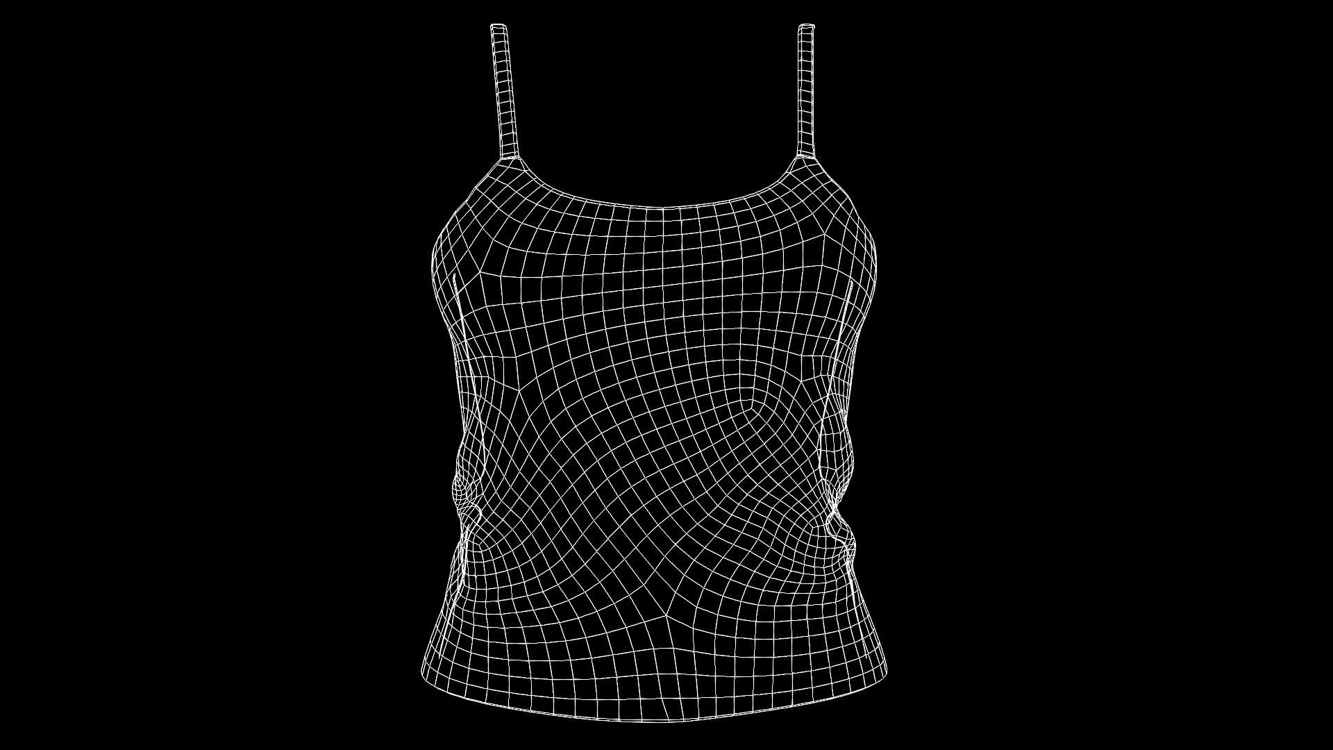 Tank Top 3D model_6