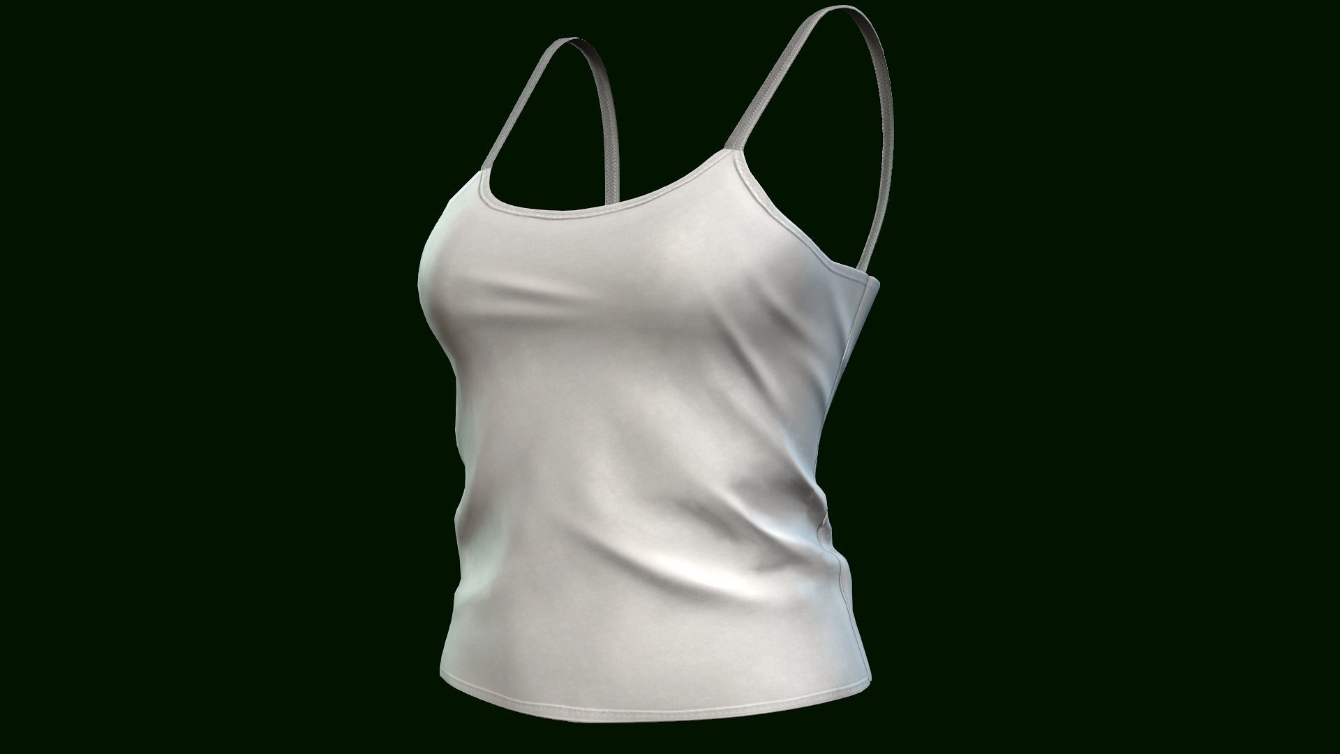 Tank Top 3D model_1