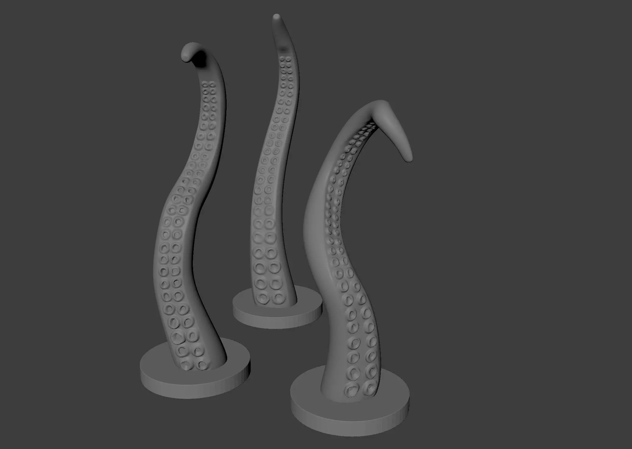 Tentacles from the deep 3D print model