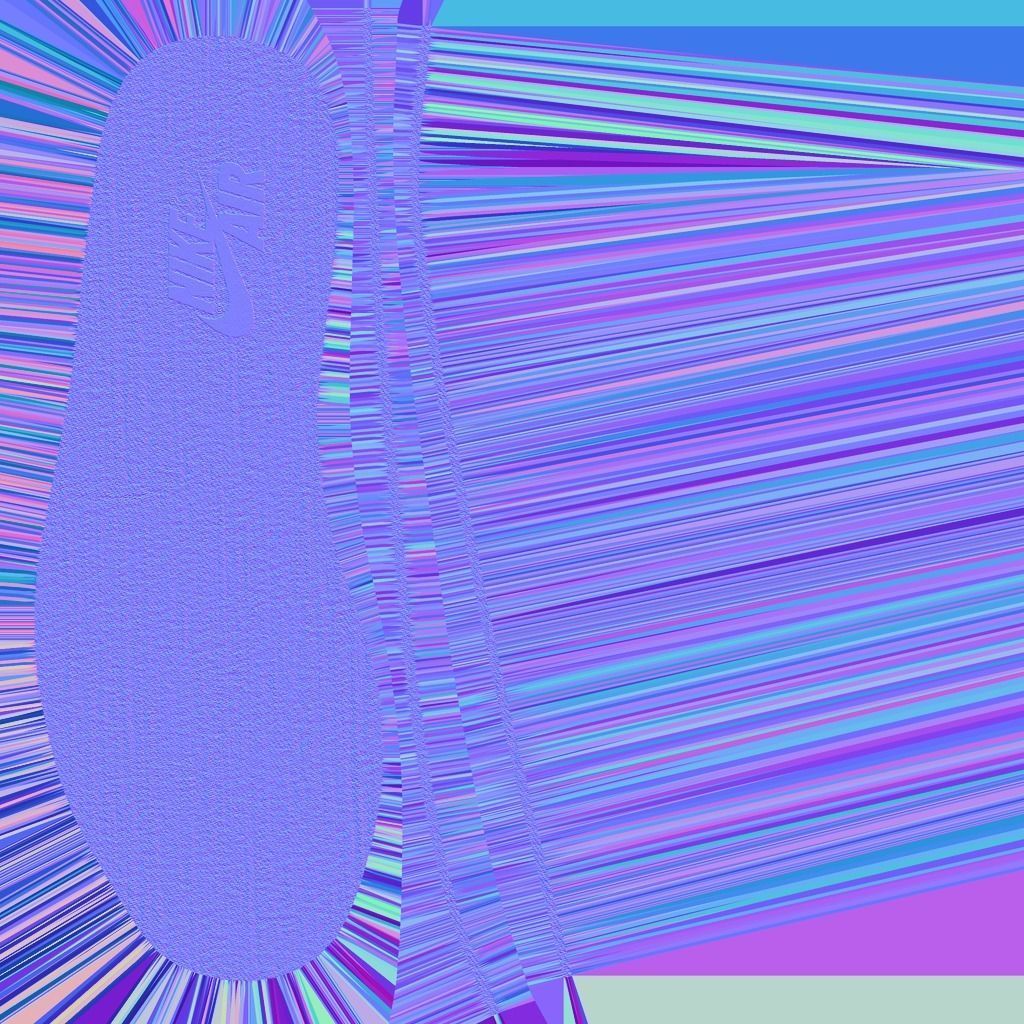 NIKE 3D SHOES - AIR JORDAN GREEN Low-poly 3D model_17