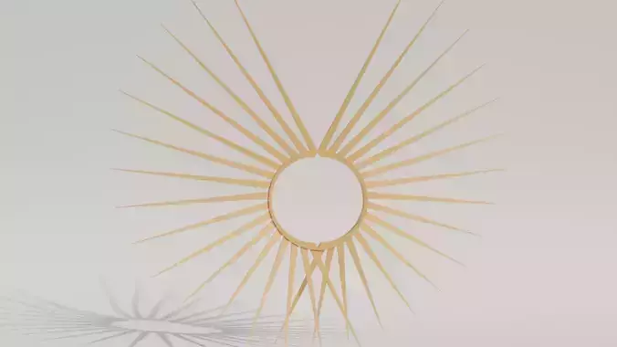 Sun decoration