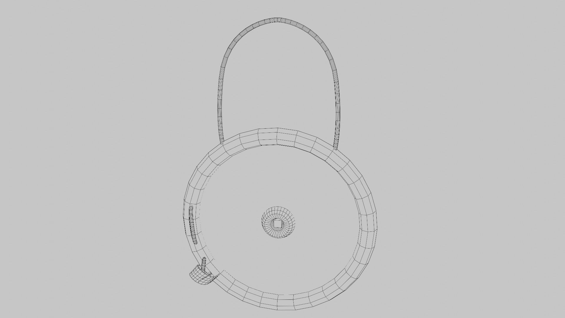Snare Vival Trap Pocket Low-poly 3D model_8