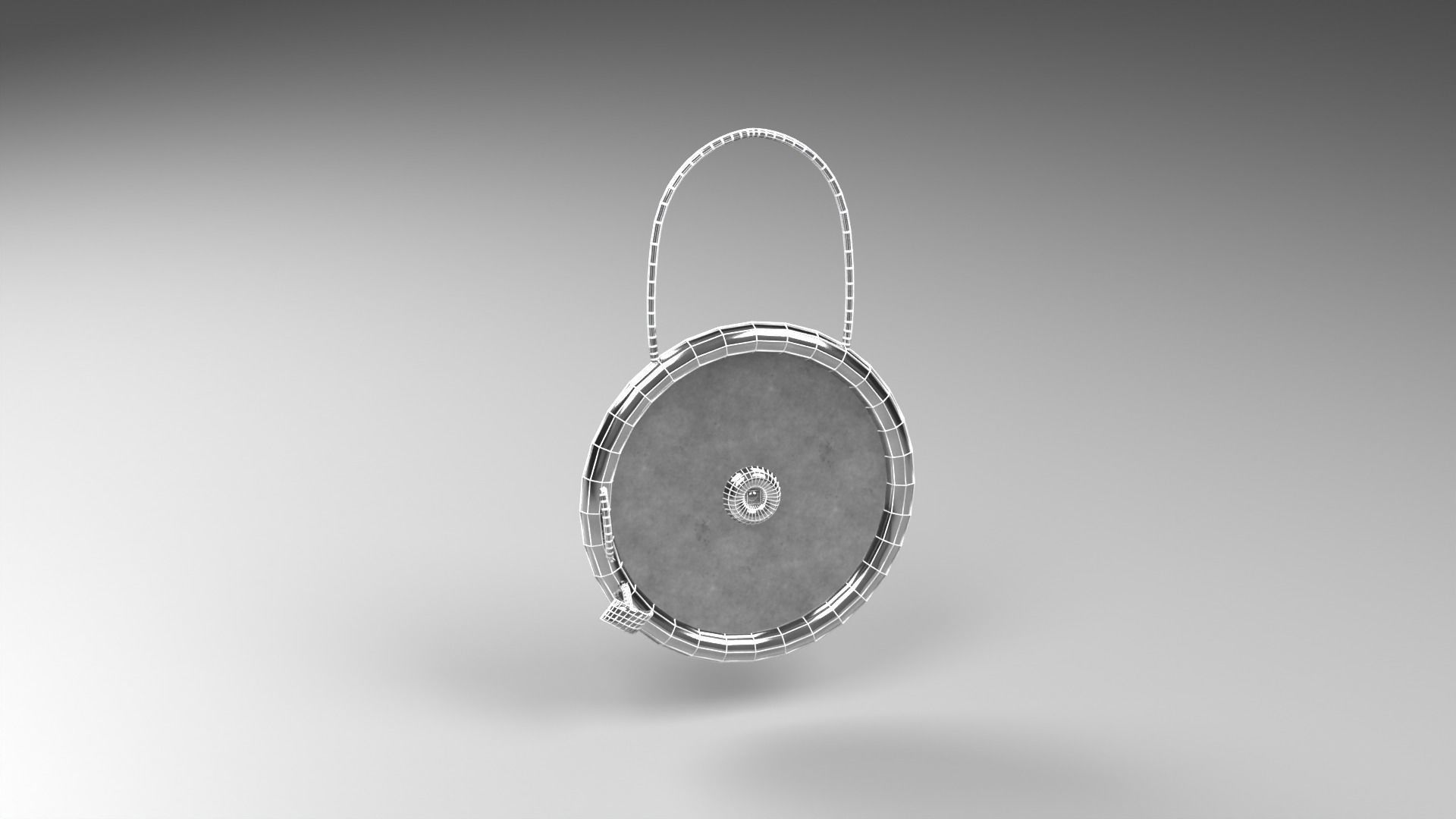 Snare Vival Trap Pocket Low-poly 3D model_9