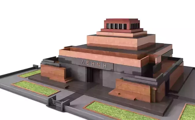 Lenin Mausoleum 3D model
